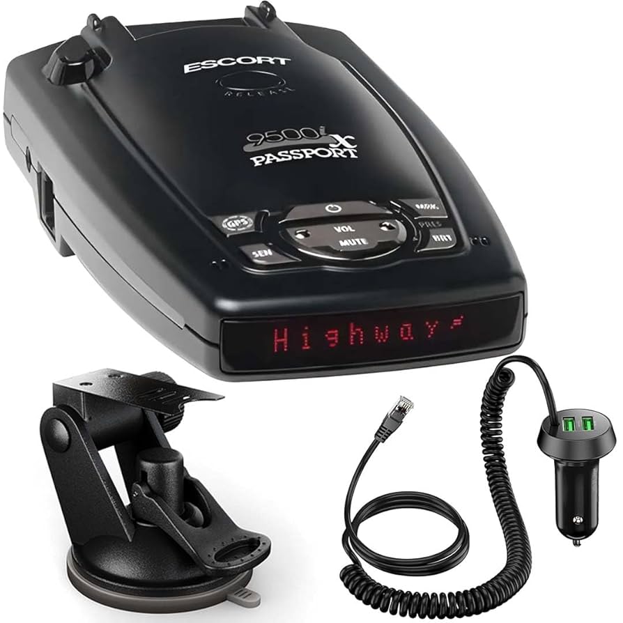 ESCORT 9500ix PASSPORT レーダー探知機　USA アメリカ製 Escort Passport 9500iX Radar Detector Bundle - Includes Dual